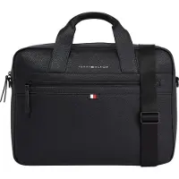 Tommy Hilfiger Borsa per laptop 'Essential' blu scuro / rosso / nero / bianco