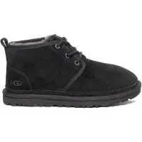 Ugg per uomo. 3236 Stivaletti in Pelle Neumel nero (40), Basso, Stringhe, Casual