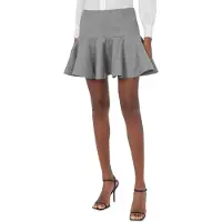 Moschino Wool Canvas Miniskirt Grey Taglia: 38 | Minigonne Outlet | Donna | Grigio