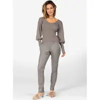 Ibana Thirza Tops Classic Grey Taglia: L | Maglie a manica lunga Outlet | Donna | Grigio