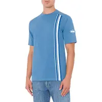Moschino T-shirt Oval Patch Blue Taglia: XS | T-shirt Outlet | Uomo | Blu