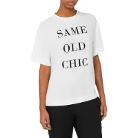 Moschino Blouse With Same Old Chic Embroidery White Taglia: 38 | Maglie Sportivi Outlet | Donna | Bianco