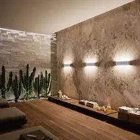 LINEA LIGHT Applique a LED Satori, larghezza 86,4 cm, bianco, 2.700 K, alluminio