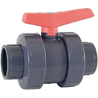 Cepex Valvola A Sfera Standard Dn80 Ø110 05356 Femmina Con Attacco A Incollaggio Solvente O-ring Epdm Punto Nero