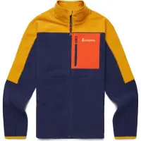 Cotopaxi Giubbotto Pile Uomo Abrazo Fleece Full-zip Jacket Amber/maritime