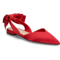 Steve madden Synthia Flat Shoes Red Satin Taglia: 37 | Ballerine Outlet | Donna | Rosso