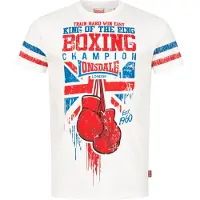 Lonsdale Maglietta 'CRUGMEER' blu / rosso / bianco