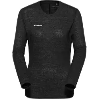 Mammut Women's Massone Light Longsleeve Maglia a manica lunga Donna (XL, nero)