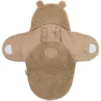 Meyco Baby Copertina Swaddle G.0 Bear 100x100 Cm
