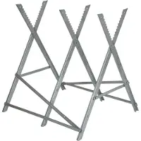 Einhell Cavalletto da sega rinforzato - carico massimo 200 kg - tronchi Ø 300 mm - altezza regolabile - pieghevole