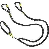 Black Diamond Spinner Leash Corda di sicurezza nero/verde