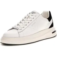 GUESS per uomo. FMFLBALEA12 Sneakers bianche Elba (43), Bianco, Basso, Stringhe, Casual