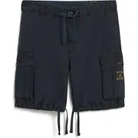 Superdry per uomo. M7110435A Pantaloncini stile paracadutista blu scuro (30), Casual, Cotone, Navy
