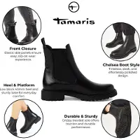 Tamaris Stivaletti Chelsea nero - 42