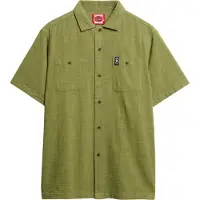 Superdry per uomo. M4010986A Maglietta a maniche corte con trama verde Merchant Store (XXL), Casual, Cotone, Manica corta