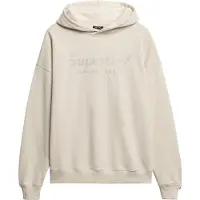 Superdry per donna. W2012436B Felpa con cappuccio Venue Metallic beige (XS), Casual, Cotone