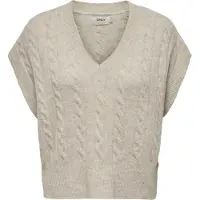 ONLY Pullover 'ONLMelody' beige sfumato