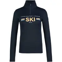 We Norwegians Women's Bibi ZipUp Maglione Donna (L, blu)