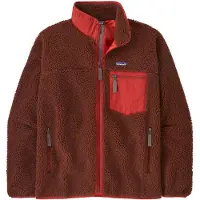 Patagonia Classic Retro-X Jacket Giacca in pile Uomo (S, marrone/rosso)