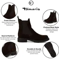 Tamaris Stivaletti Chelsea marrone - 37