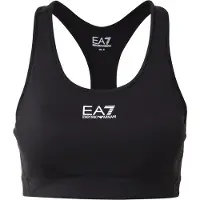 EA7 per donna. 7W000231_AF12625 Reggiseno nero Dynamic Athlete Vigor7 (L), Sportivo, Multisport, Poliamide