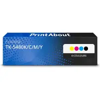 PrintAbout Toner compatibile Kyocera TK-5480K/C/M/Y - 4 colori Multipack