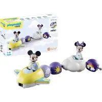Playmobil 1.2.3 &amp; : E Minnie Cloud Train Gioco Di Costruzione Disney Mickey