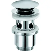 Kludi Valvola di scarico Push-Open cromata, 1 pz.