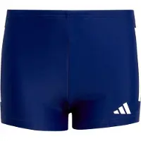 Adidas Kid's 3 Stripes Bold Boxer Pantaloncino da bagno Bambini (92, blu)