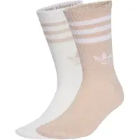 Adidas Calzini 3-Stripes Glitter Crew Socks 2 Pairs donne - Rosa - L