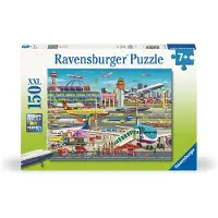 Ravensburger Puzzle Dell´aeroporto Centrale 150 Pezzi