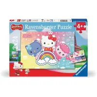 Ravensburger Puzzle Super Stile Hello Kitty 2 X 24 Pezzi