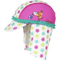 Playshoes Cappello 'Die Maus' turchese / verde chiaro / eosina / bianco