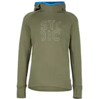 Stoic Kid's MerinoFleece240 StofersSt. Hoody Felpa di merino con cappuccio Bambini (152, olivia)