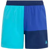 Adidas Kid's Colorblock Shorts Pantaloncini Bambini (116, blu/turchese)