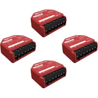 Shelly 1PM Gen3, set di 4 controller Wi-Fi/Bluetooth