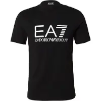 Emporio Armani per uomo. 7M001412_AF22264 Maglietta nera Core Identity (S), Nero, Casual, Cotone, Manica corta