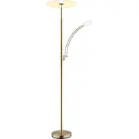 Globo Lampada da terra a LED, dimmerabile, CCT, touch, funzione memoria, H183cm