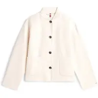 Tommy Hilfiger Wool Short Bomber Jacket Calico Taglia: 40 | Bomber Outlet | Donna