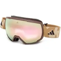 Adidas SP0121 Mirror S2 (VLT 27%) Maschera da sci beige