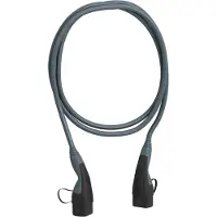 Schneider Electric Cavo di ricarica T2-T2 22 kW - 3 fasi (32 A) 5 m - Cavo di ricarica E-Mobility Tipo 1 5 m EVP1CNS32322