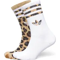 Adidas Calzini Leopard Crew Socks 2 Pairs donne - Marrone - L
