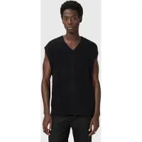 AllSaints Josif Tank Black Taglia: XS | Cardigan Outlet | Uomo | Nero