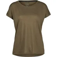 Stoic Women's Merino135 HovaSt. T-Shirt Maglia merino Donna (3XL, marrone)