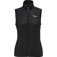 Salewa Women's Ortles Hybrid TWR Vest Gilet in lana Donna (34, nero)