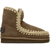 Mou per donna. MU.FW101050A Eskimo 18 suede - glitter logo (37), Pelle, 5 a 8cm, Nessuno, Casual, Taupe