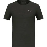 Salewa Eagle Minilogo Alpine Merino T-Shirt Maglia merino Uomo (46, verde)