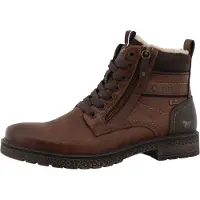 Mustang Boots stringati 'Midor' marrone / ruggine / nero