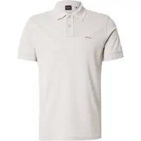 BOSS per uomo. 50507813 Polo con logo grigio (S), Casual, Cotone, Manica corta