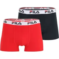 FILA Boxer rosso / nero / bianco